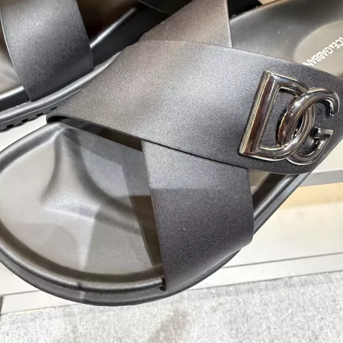 Cheap Dolce &amp; Gabbana D&amp;G Slippers For Men #1381134 Replica Wholesale [$52.00 USD] [ITEM#1381134] on Replica Dolce &amp; Gabbana D&amp;G Slippers