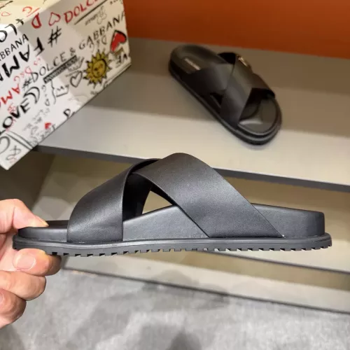 Cheap Dolce &amp; Gabbana D&amp;G Slippers For Men #1381134 Replica Wholesale [$52.00 USD] [ITEM#1381134] on Replica Dolce &amp; Gabbana D&amp;G Slippers