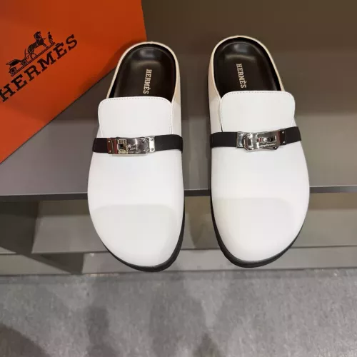 Cheap Hermes Slippers For Men #1381136 Replica Wholesale [$72.00 USD] [ITEM#1381136] on Replica Hermes Slippers