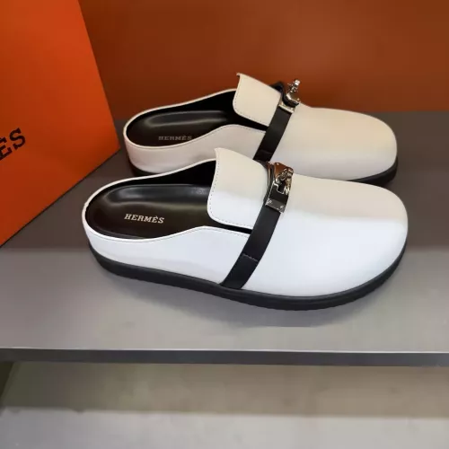 Cheap Hermes Slippers For Men #1381136 Replica Wholesale [$72.00 USD] [ITEM#1381136] on Replica Hermes Slippers