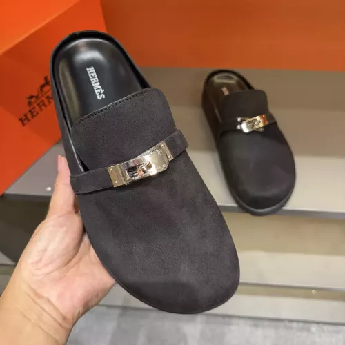 Cheap Hermes Slippers For Men #1381140 Replica Wholesale [$72.00 USD] [ITEM#1381140] on Replica Hermes Slippers