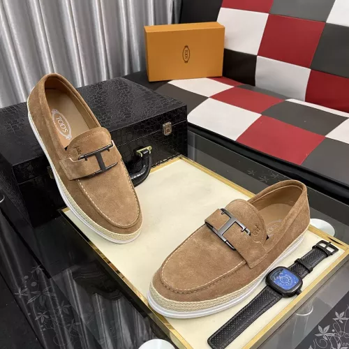 Cheap TOD'S Oxfords Shoes For Men #1381142 Replica Wholesale [$108.00 USD] [ITEM#1381142] on Replica TOD'S Oxfords Shoes