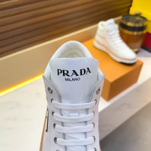 Cheap Prada High Top Shoes For Men #1381149 Replica Wholesale [$82.00 USD] [ITEM#1381149] on Replica Prada High Top Shoes