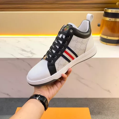 Cheap Gucci High Tops Shoes For Men #1381153 Replica Wholesale [$82.00 USD] [ITEM#1381153] on Replica Gucci High Tops Shoes