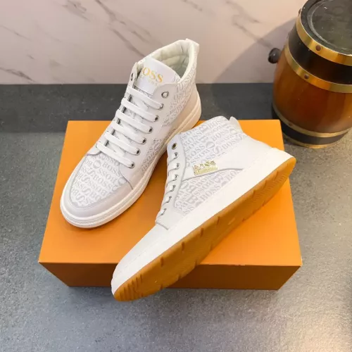 Cheap Boss High Top Shoes For Men #1381154 Replica Wholesale [$82.00 USD] [ITEM#1381154] on Replica Boss High Top Shoes