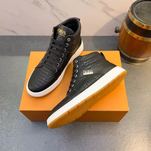 Cheap Boss High Top Shoes For Men #1381155 Replica Wholesale [$82.00 USD] [ITEM#1381155] on Replica Boss High Top Shoes
