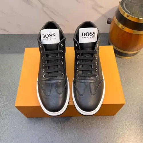 Cheap Boss High Top Shoes For Men #1381156 Replica Wholesale [$82.00 USD] [ITEM#1381156] on Replica Boss High Top Shoes
