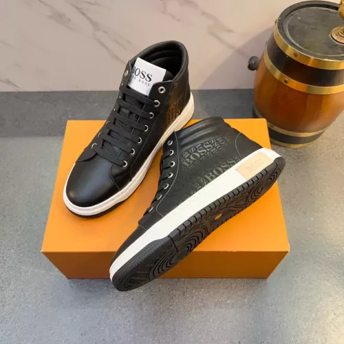 Cheap Boss High Top Shoes For Men #1381157 Replica Wholesale [$82.00 USD] [ITEM#1381157] on Replica Boss High Top Shoes