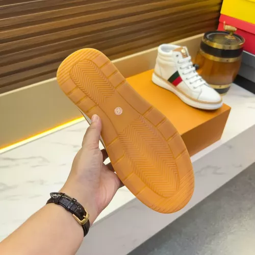 Cheap Gucci High Tops Shoes For Men #1381158 Replica Wholesale [$82.00 USD] [ITEM#1381158] on Replica Gucci High Tops Shoes