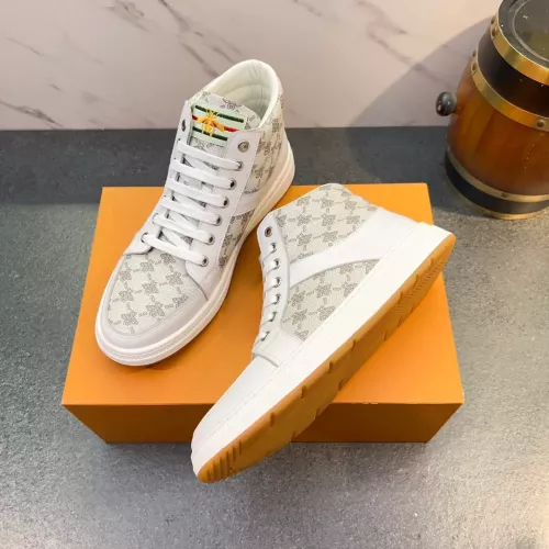 Cheap Gucci High Tops Shoes For Men #1381161 Replica Wholesale [$82.00 USD] [ITEM#1381161] on Replica Gucci High Tops Shoes