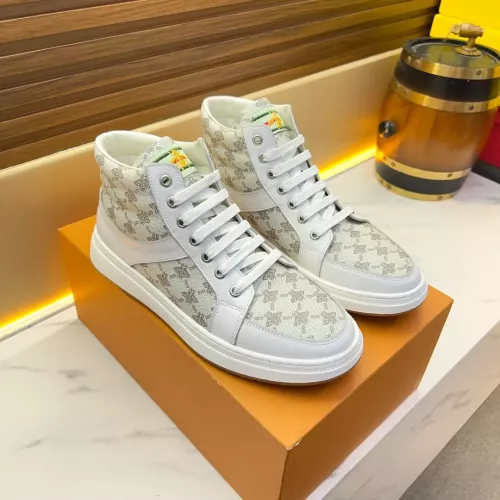 Cheap Gucci High Tops Shoes For Men #1381161 Replica Wholesale [$82.00 USD] [ITEM#1381161] on Replica Gucci High Tops Shoes