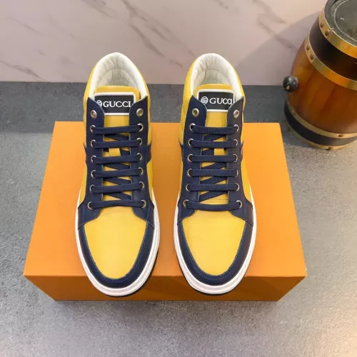 Cheap Gucci High Tops Shoes For Men #1381166 Replica Wholesale [$82.00 USD] [ITEM#1381166] on Replica Gucci High Tops Shoes