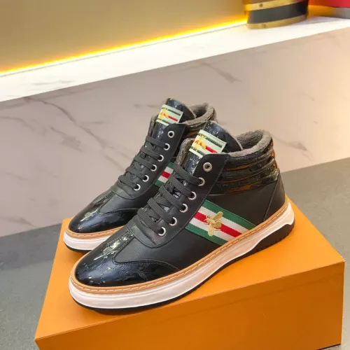 Gucci High Tops Shoes For Men #1381172