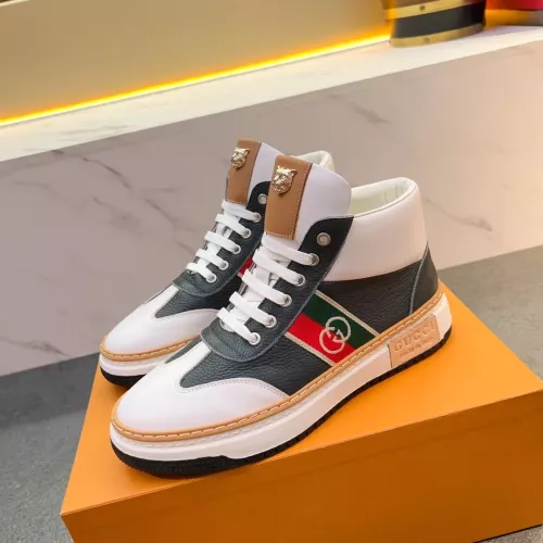 Gucci High Tops Shoes For Men #1381173