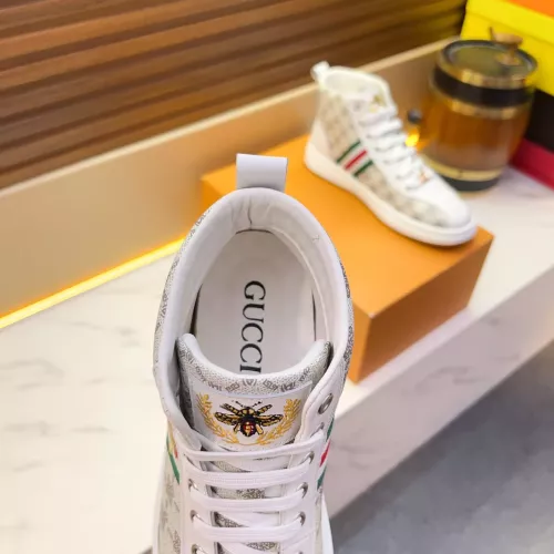 Cheap Gucci High Tops Shoes For Men #1381175 Replica Wholesale [$82.00 USD] [ITEM#1381175] on Replica Gucci High Tops Shoes