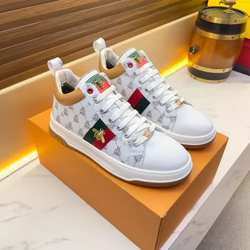 Cheap Gucci High Tops Shoes For Men #1381178 Replica Wholesale [$82.00 USD] [ITEM#1381178] on Replica Gucci High Tops Shoes