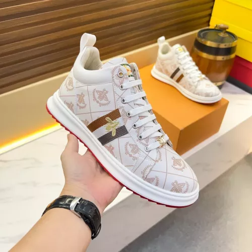 Cheap Gucci High Tops Shoes For Men #1381186 Replica Wholesale [$82.00 USD] [ITEM#1381186] on Replica Gucci High Tops Shoes