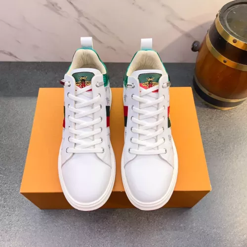 Cheap Gucci High Tops Shoes For Men #1381192 Replica Wholesale [$82.00 USD] [ITEM#1381192] on Replica Gucci High Tops Shoes