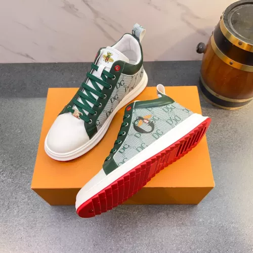 Cheap Gucci High Tops Shoes For Men #1381193 Replica Wholesale [$82.00 USD] [ITEM#1381193] on Replica Gucci High Tops Shoes