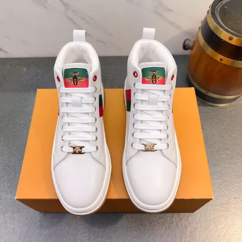 Cheap Gucci High Tops Shoes For Men #1381197 Replica Wholesale [$82.00 USD] [ITEM#1381197] on Replica Gucci High Tops Shoes