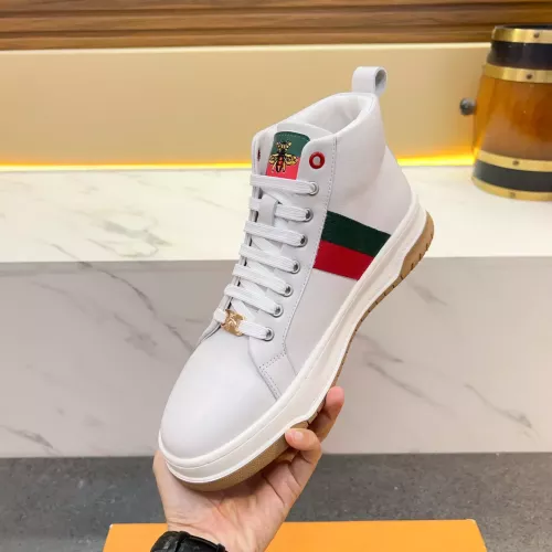 Cheap Gucci High Tops Shoes For Men #1381197 Replica Wholesale [$82.00 USD] [ITEM#1381197] on Replica Gucci High Tops Shoes