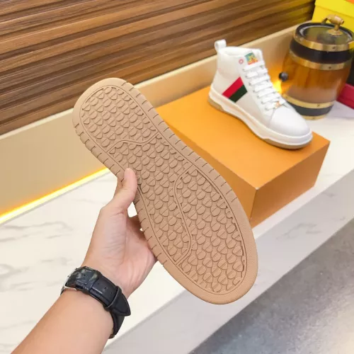 Cheap Gucci High Tops Shoes For Men #1381197 Replica Wholesale [$82.00 USD] [ITEM#1381197] on Replica Gucci High Tops Shoes