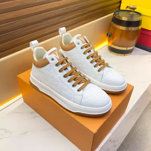 Cheap Louis Vuitton High Tops Shoes For Men #1381202 Replica Wholesale [$82.00 USD] [ITEM#1381202] on Replica Louis Vuitton High Tops Shoes