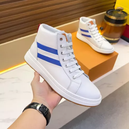 Cheap Bally High-Tops Shoes For Men #1381208 Replica Wholesale [$82.00 USD] [ITEM#1381208] on Replica Bally High-Tops Shoes