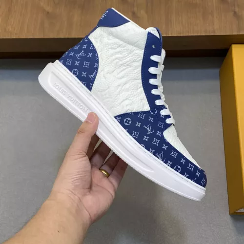 Cheap Louis Vuitton High Tops Shoes For Men #1381227 Replica Wholesale [$150.00 USD] [ITEM#1381227] on Replica Louis Vuitton High Tops Shoes