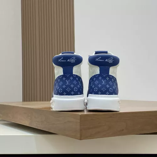 Cheap Louis Vuitton High Tops Shoes For Men #1381227 Replica Wholesale [$150.00 USD] [ITEM#1381227] on Replica Louis Vuitton High Tops Shoes