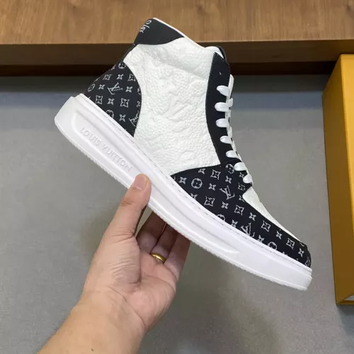 Cheap Louis Vuitton High Tops Shoes For Men #1381228 Replica Wholesale [$150.00 USD] [ITEM#1381228] on Replica Louis Vuitton High Tops Shoes