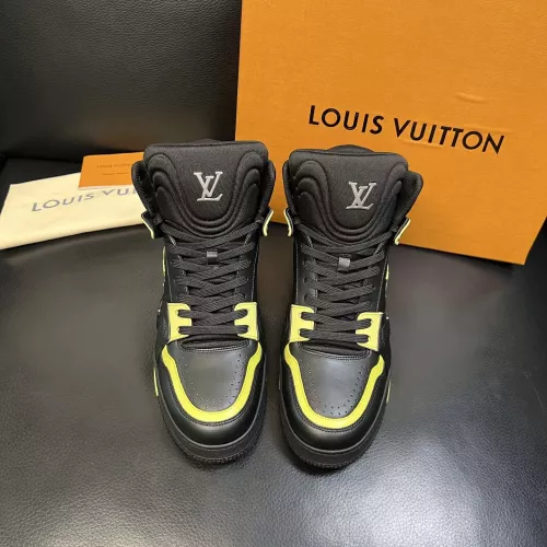 Cheap Louis Vuitton High Tops Shoes For Men #1381233 Replica Wholesale [$172.00 USD] [ITEM#1381233] on Replica Louis Vuitton High Tops Shoes