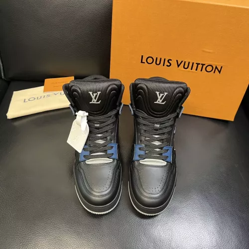 Cheap Louis Vuitton High Tops Shoes For Men #1381234 Replica Wholesale [$172.00 USD] [ITEM#1381234] on Replica Louis Vuitton High Tops Shoes
