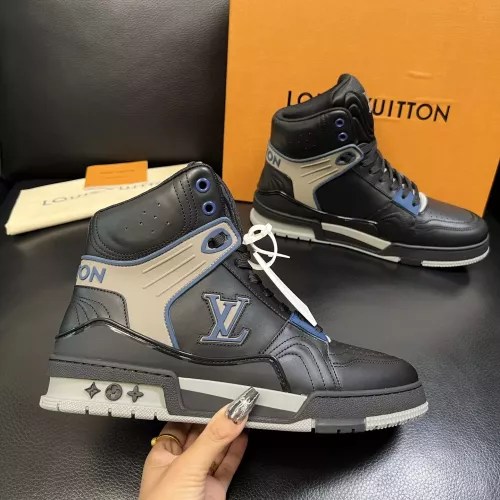 Cheap Louis Vuitton High Tops Shoes For Men #1381234 Replica Wholesale [$172.00 USD] [ITEM#1381234] on Replica Louis Vuitton High Tops Shoes