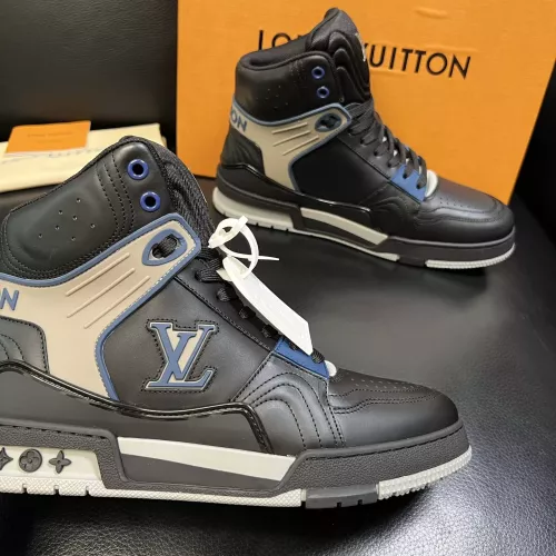 Cheap Louis Vuitton High Tops Shoes For Men #1381234 Replica Wholesale [$172.00 USD] [ITEM#1381234] on Replica Louis Vuitton High Tops Shoes