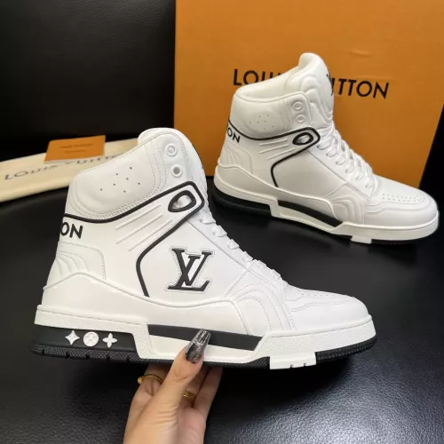 Cheap Louis Vuitton High Tops Shoes For Men #1381236 Replica Wholesale [$172.00 USD] [ITEM#1381236] on Replica Louis Vuitton High Tops Shoes