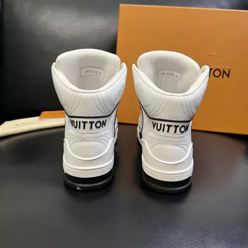 Cheap Louis Vuitton High Tops Shoes For Men #1381236 Replica Wholesale [$172.00 USD] [ITEM#1381236] on Replica Louis Vuitton High Tops Shoes