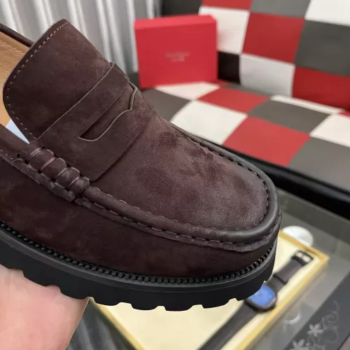 Cheap Salvatore Ferragamo Leather Shoes For Men #1381282 Replica Wholesale [$98.00 USD] [ITEM#1381282] on Replica Salvatore Ferragamo Leather Shoes