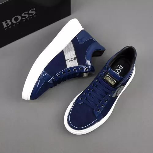 Cheap Boss High Top Shoes For Men #1381309 Replica Wholesale [$85.00 USD] [ITEM#1381309] on Replica Boss High Top Shoes