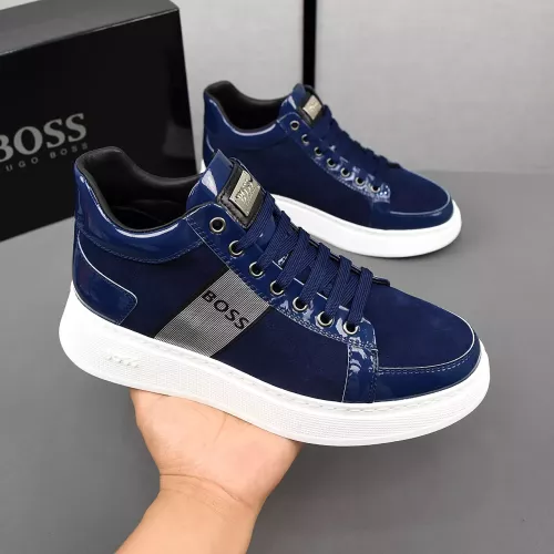Cheap Boss High Top Shoes For Men #1381309 Replica Wholesale [$85.00 USD] [ITEM#1381309] on Replica Boss High Top Shoes