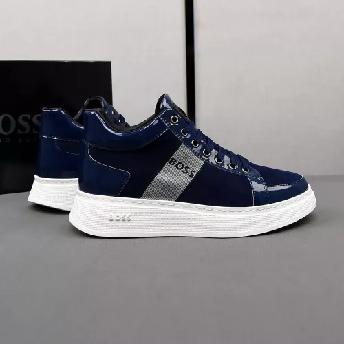 Cheap Boss High Top Shoes For Men #1381309 Replica Wholesale [$85.00 USD] [ITEM#1381309] on Replica Boss High Top Shoes