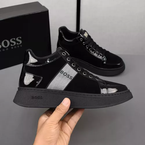 Cheap Boss High Top Shoes For Men #1381310 Replica Wholesale [$85.00 USD] [ITEM#1381310] on Replica Boss High Top Shoes
