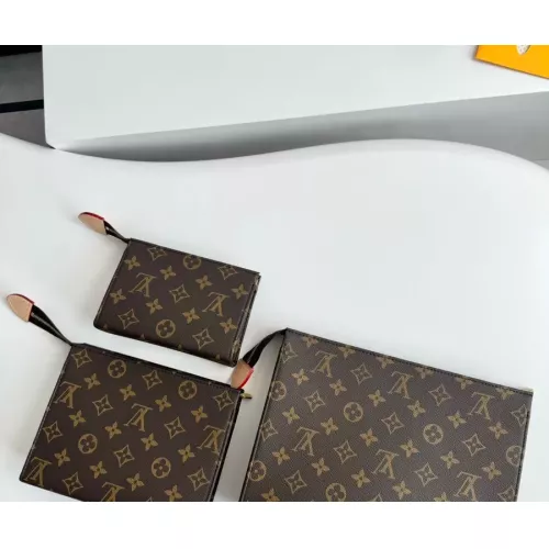 Cheap Louis Vuitton AAA Quality Trio Pouches For Unisex #1381325 Replica Wholesale [$122.00 USD] [ITEM#1381325] on Replica Louis Vuitton AAA Quality Pouches