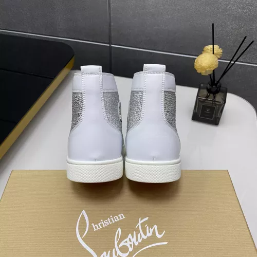 Cheap Christian Louboutin High Top Shoes For Men #1381344 Replica Wholesale [$92.00 USD] [ITEM#1381344] on Replica Christian Louboutin High Top Shoes