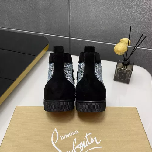Cheap Christian Louboutin High Top Shoes For Men #1381348 Replica Wholesale [$92.00 USD] [ITEM#1381348] on Replica Christian Louboutin High Top Shoes