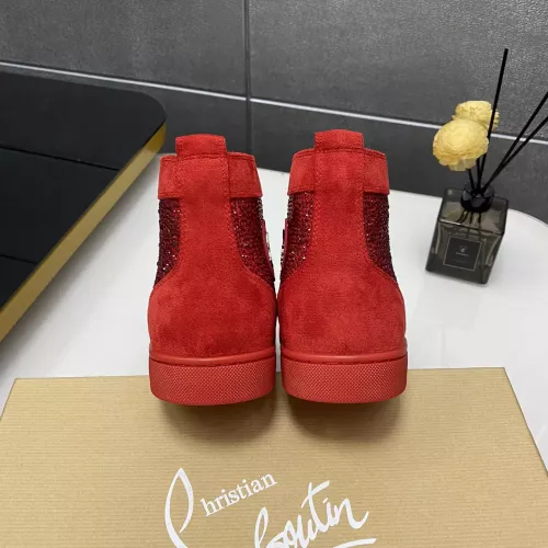Cheap Christian Louboutin High Top Shoes For Men #1381352 Replica Wholesale [$92.00 USD] [ITEM#1381352] on Replica Christian Louboutin High Top Shoes