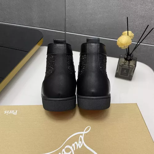 Cheap Christian Louboutin High Top Shoes For Women #1381355 Replica Wholesale [$92.00 USD] [ITEM#1381355] on Replica Christian Louboutin High Top Shoes