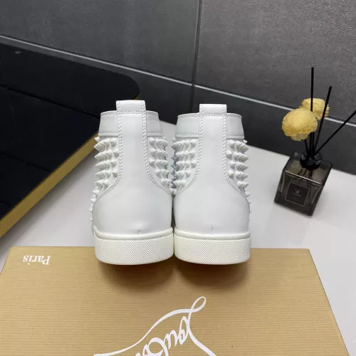 Cheap Christian Louboutin High Top Shoes For Women #1381357 Replica Wholesale [$92.00 USD] [ITEM#1381357] on Replica Christian Louboutin High Top Shoes