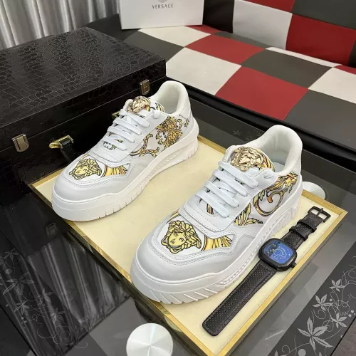 Cheap Versace Casual Shoes For Men #1381387 Replica Wholesale [$85.00 USD] [ITEM#1381387] on Replica Versace Casual Shoes