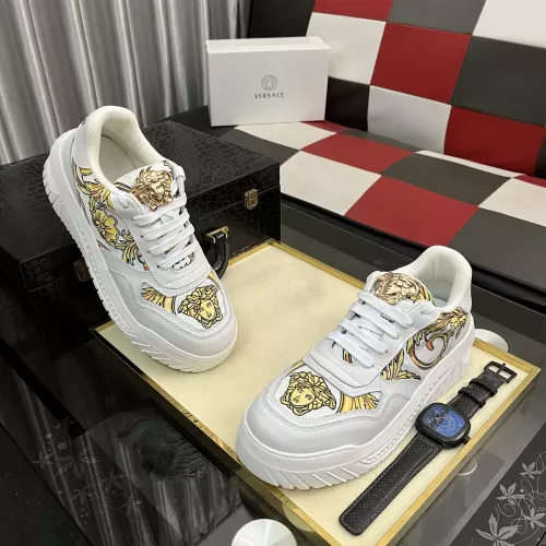 Cheap Versace Casual Shoes For Men #1381387 Replica Wholesale [$85.00 USD] [ITEM#1381387] on Replica Versace Casual Shoes